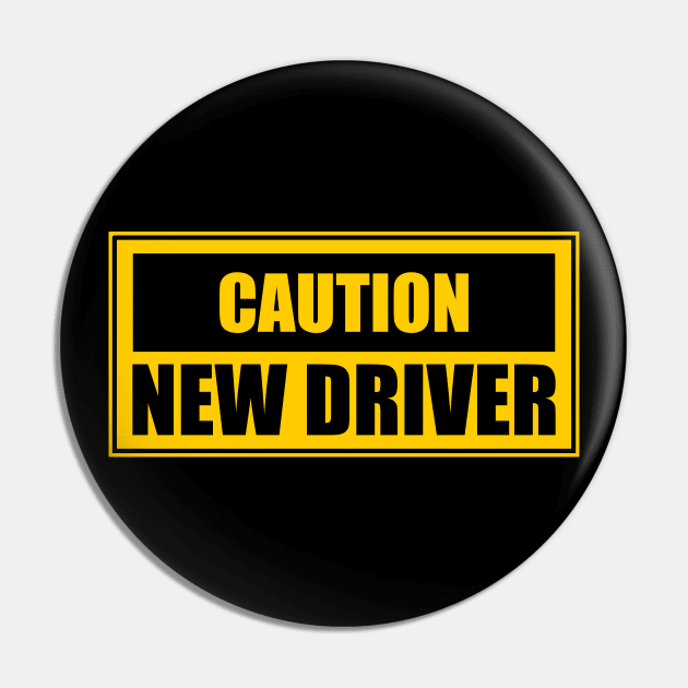 Caution new driver please be patient caution new driver pin