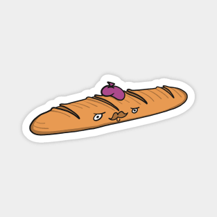 French Baguette Magnet