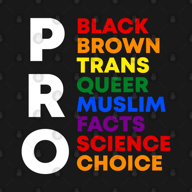 Discover Equality For All - Pro Black Brown Trans Queer Muslim - T-Shirt