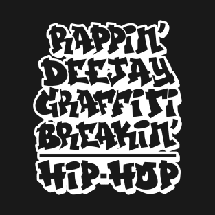 HIP-HOP 50 YEARS - elements  4.0 T-Shirt