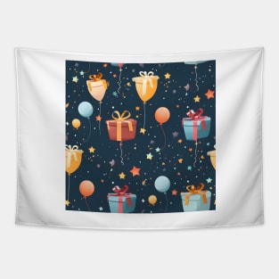 Happy Birthday Party Celebration Pattern 15 Tapestry