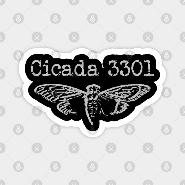 Cicada 3301 Magnet by NineBlack