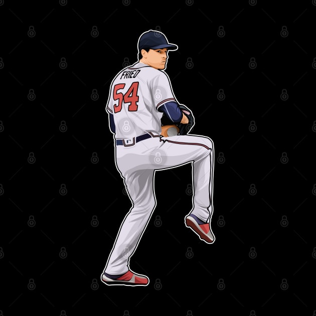 Max Fried #54 Pitches by RunAndGow