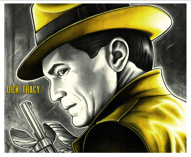 Dick Tracy Kids T-Shirt by sapanaentertainment