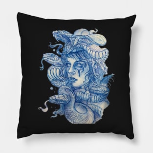 Snake girl Pillow