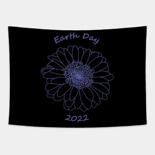 Very Peri Daisy for Earth Day 2022 Tapestry