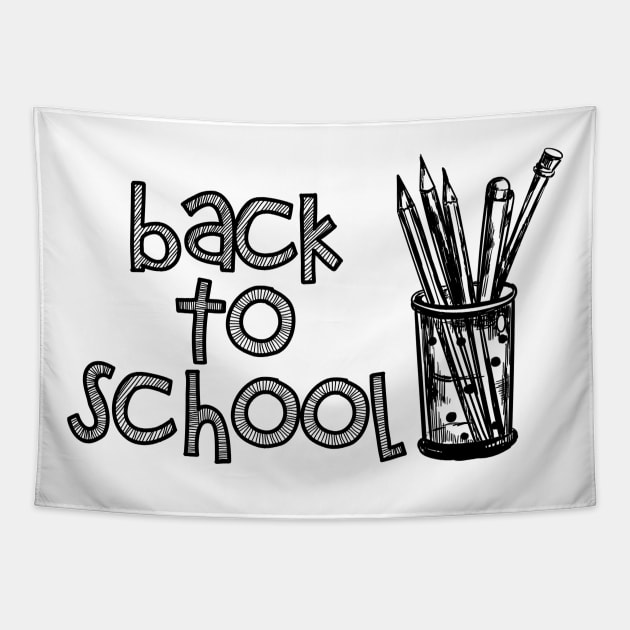 Back to School Tapestry by Coffee Parade