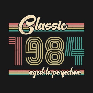 1984 ST Classic aged to perfection - 1984 Birthday gift T-Shirt