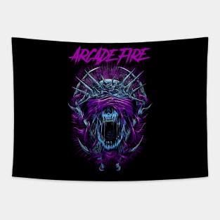 FIRE ARCADE BAND Tapestry