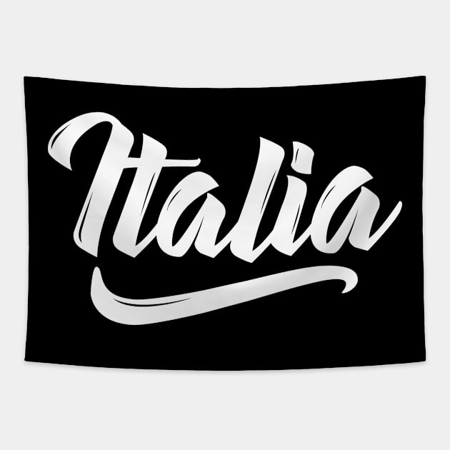 Italia Italy Italian Italiano Heritage Family Love Tapestry by E