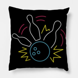 Bowling - Colored Pillow