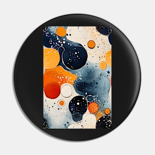 Abstract pattern of water colors Pin