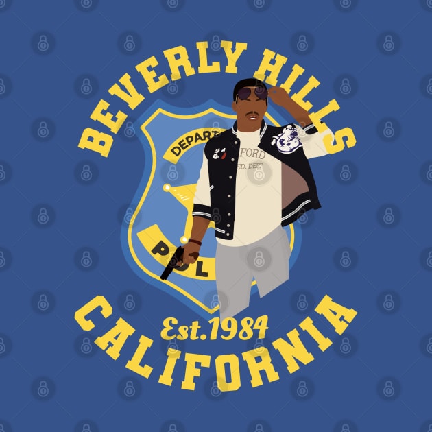 Retro - Beverly Hills Cop by WaltTheAdobeGuy