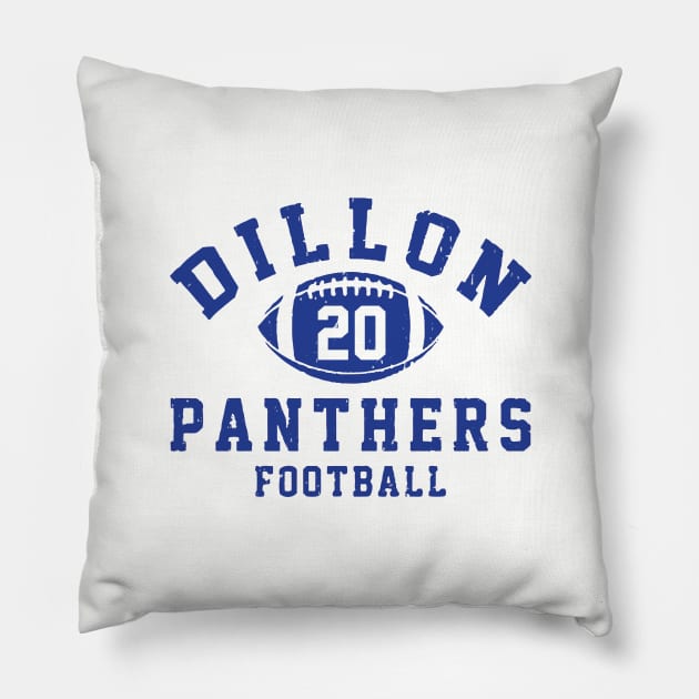 Dillon Panthers #20 - Brian "Smash" Williams Pillow by BodinStreet