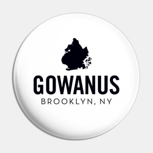 Gowanus (black) Pin