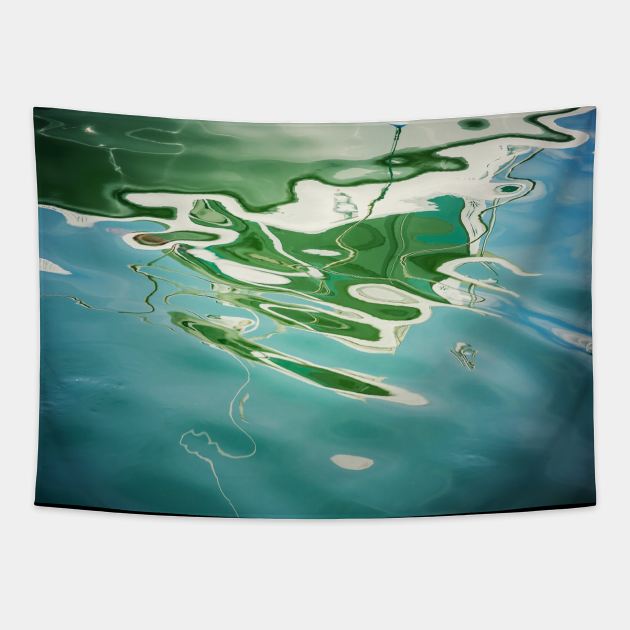 Blue and Green Tapestry by Debra Cox 