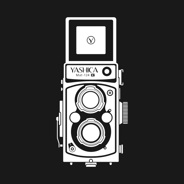Yashica Mat 124G White by miguelangelus
