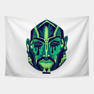 Ngreen African Mask No 9 Tapestry