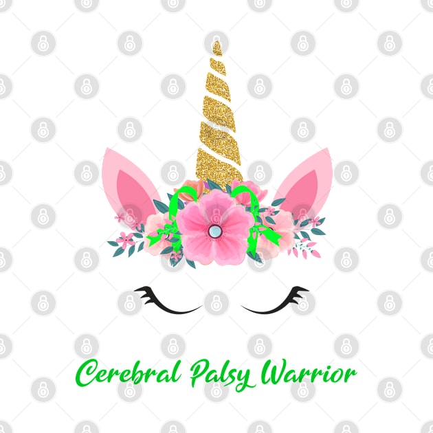 Unicorn Cerebral Palsy Warrior Support Cerebral Palsy Warrior Gifts by ThePassion99