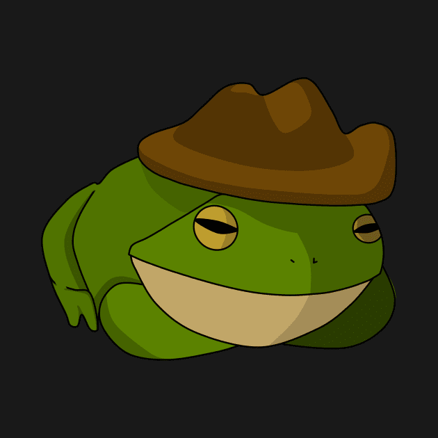 Cowboy Frog by SweetOblige