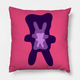 Epoh the Nomad - Purple Violet Pink Inner Bunny Pillow