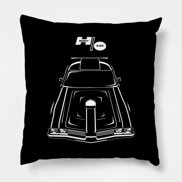 Oldsmobile Hurst Olds 1969 Pillow by V8social