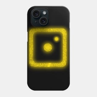 Gold instagram Phone Case