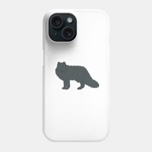 Blue Arctic Fox Phone Case