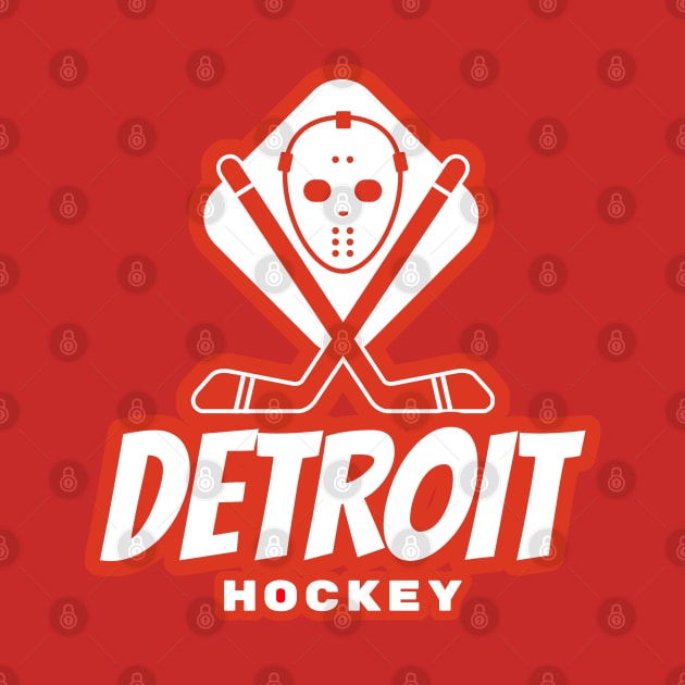 Detroit red wings Hockey by BVHstudio