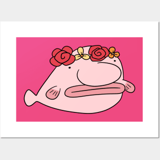 Funny Blobfish Posters and Art Prints for Sale