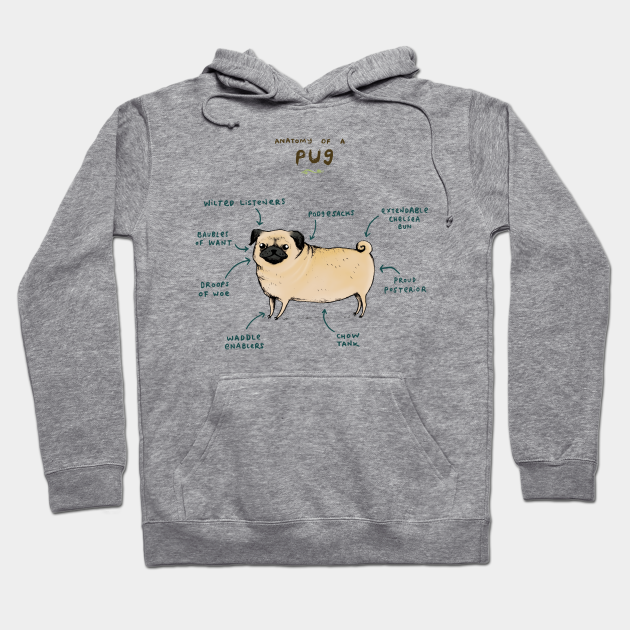 pug hoodie