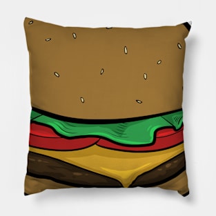 Cheeseburger Pillow