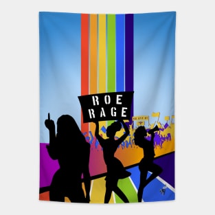 Roe Rage Flag Tapestry