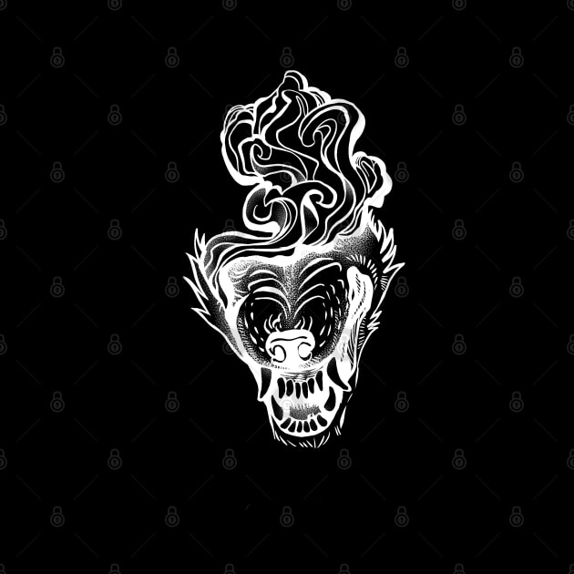 Up in smoke - white by Pandemonium