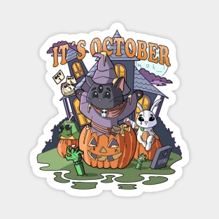 it´s october Magnet