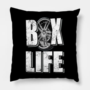 Box Life White Pillow