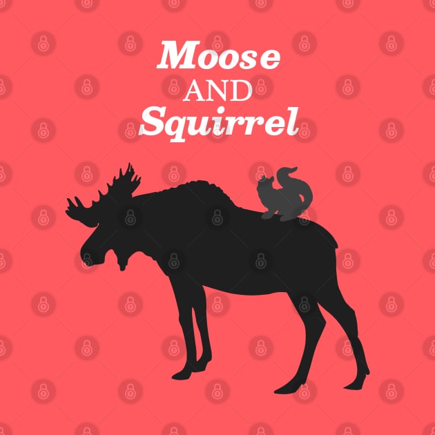 Supernatural Moose and Squirrel by OutlineArt