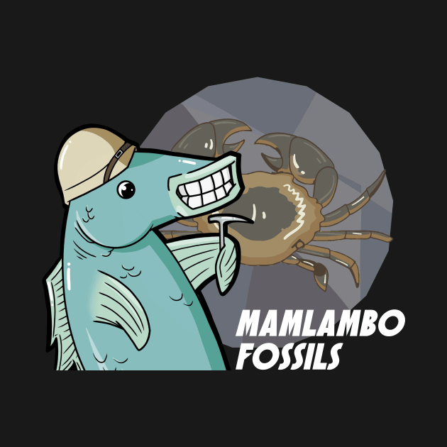 Mamlambo Fossils Crab Shirt by Mamlambo Fossils