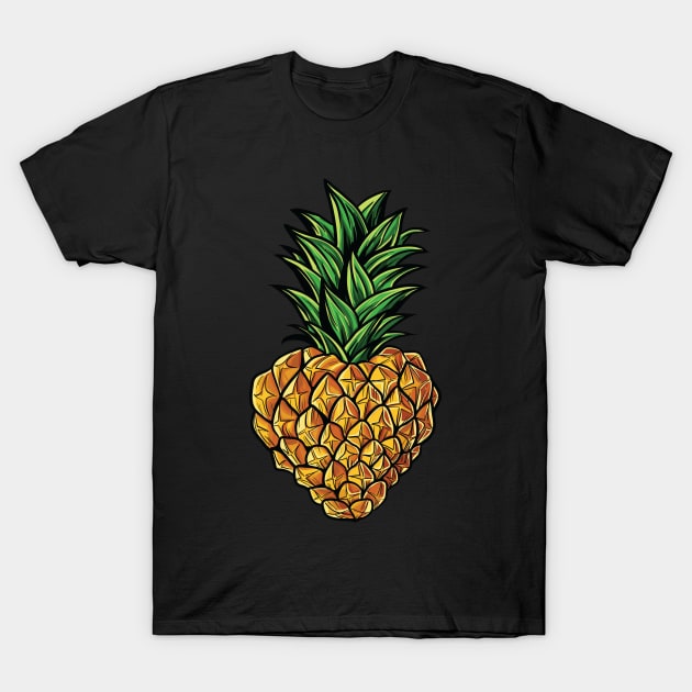 Pineapple Shirt Party Like A Pineapple Gift Tee T-Shirt by