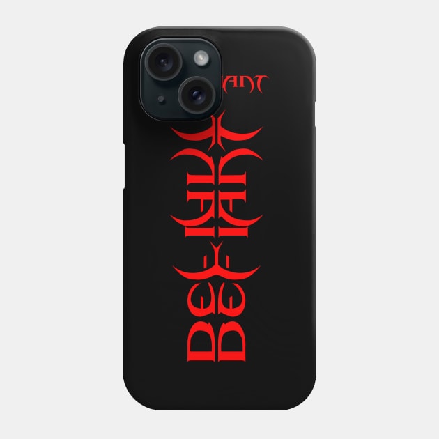 The Blade Theme - Defiant Phone Case by tatzkirosales-shirt-store