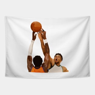 Milwaukee Bucks | NBA Finals Championship Block Tapestry