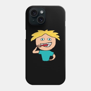 Brushing Teeth Phone Case