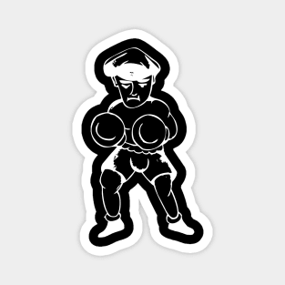 Boxing Man Magnet