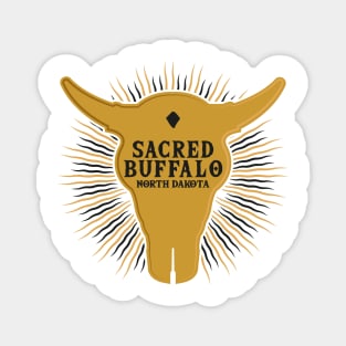 Sacred Buffalo Collection - Buffalo Skull n°1 Magnet
