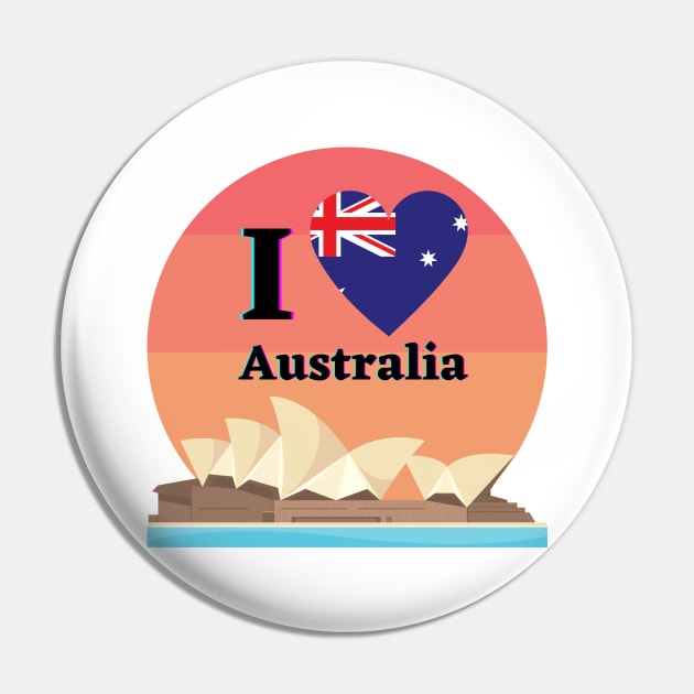 Australia Day Pin by MPclothes