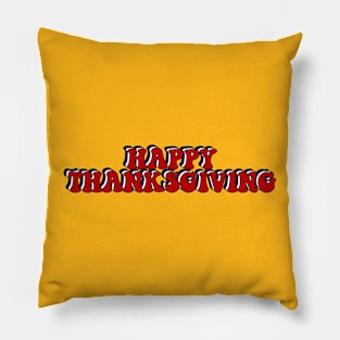 Happy Thanksgiving Pillow