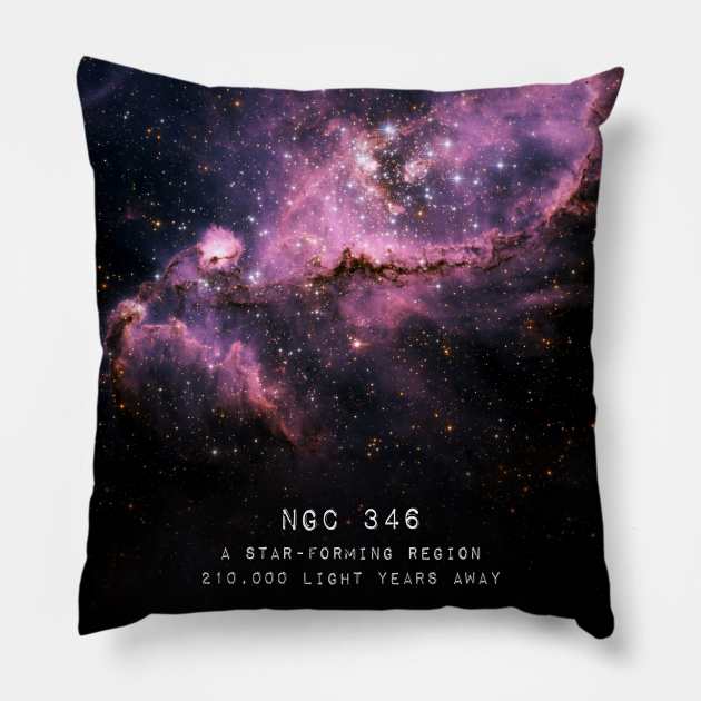 NGC 346 Pillow by Dashu