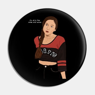 Waverly Earp in Shorty's Shirt (Wynonna Earp) Pin