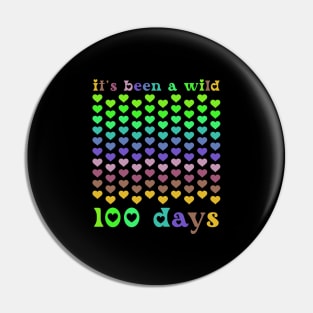 Funny We Rocked 100 Days of School Teacher Student Gift Pin