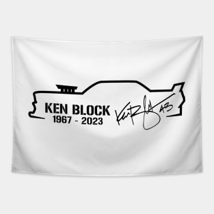 Ken Block Signed Tapestry